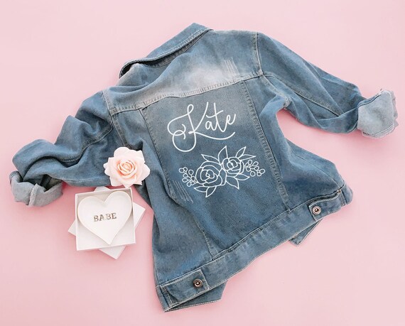 custom jean jacket womens