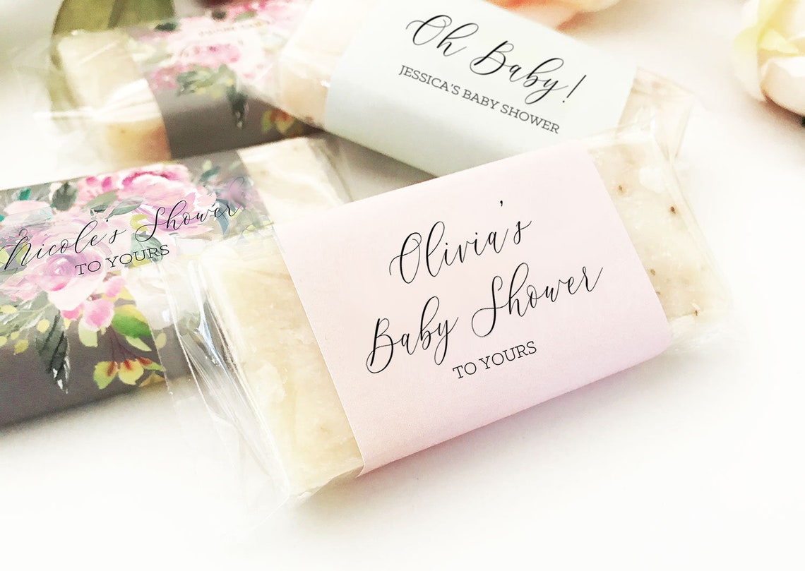 Baby Shower Soap Favors Baby Shower Favor Soaps Unique Baby Etsy