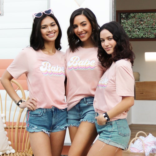 Bachelorette Party Shirts Retro Babe 