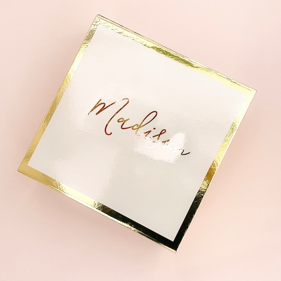 Bridesmaid Proposal Box Will You Be My Bridesmaid Box Bridesmaid Proposal Gift Will You Be My Bridesmaid Gift Box (EB3171BPW) EMPTY inside Il_570xn