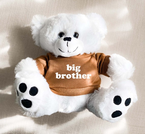 Big Brother Gift Idea for Boys Brother Gifts (EB3272CBP) Custom Teddy Bear with Shirt by Mod
