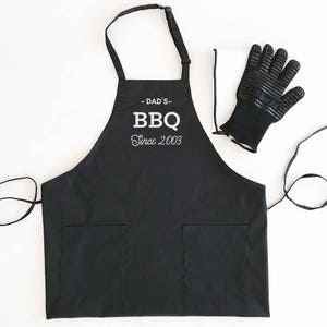 Mens Aprons customized Aprons for Men Personalized Mens Apron Chef Gifts for Him EB3242CTM immagine 7