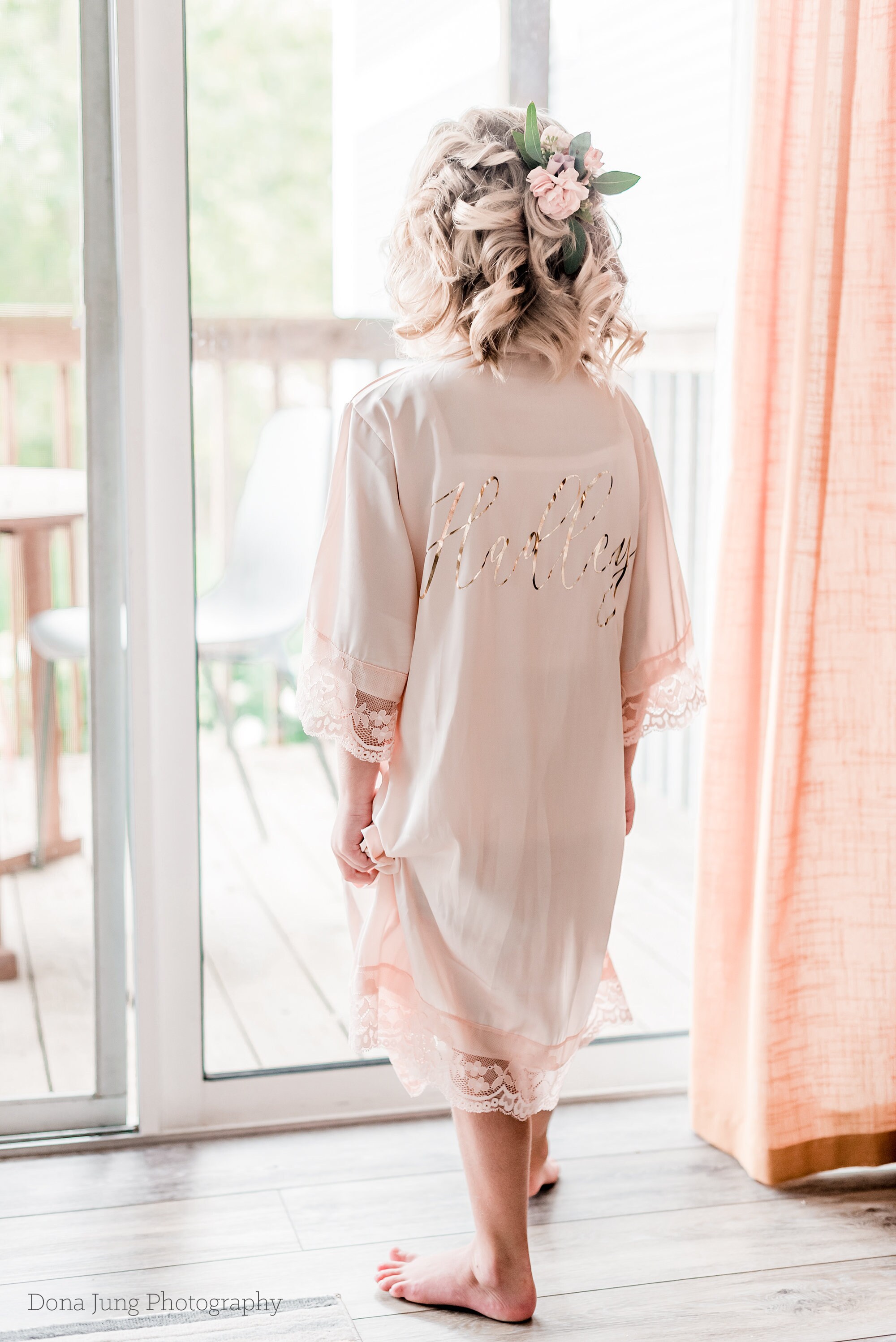 Personalized Girls Robes Personalized Flower Girl Robes Etsy