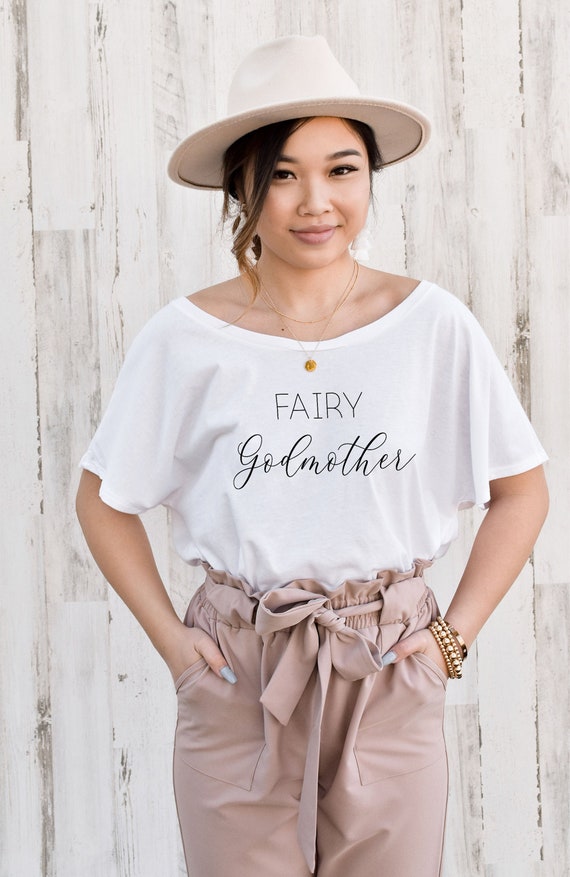 Godmother Gift - Fairy Godmother Shirt - Baptism Gifts for Godparents - Fairy Godmother Gift - Christening Gifts (EB3202BBY) Il_570xn