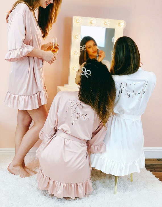 Ruffle Robes for Bridesmaid Robes ...