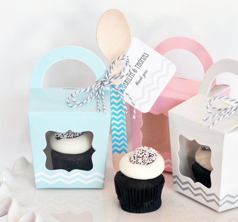 Cupcake Boxes Individual Cupcake Boxes Mini Cupcake Boxes Etsy