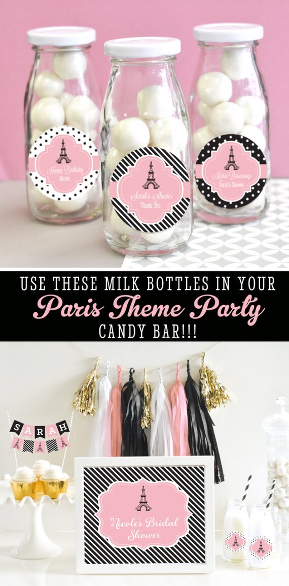 Items similar to Paris Party Favors Parisian Theme Paris Birthday