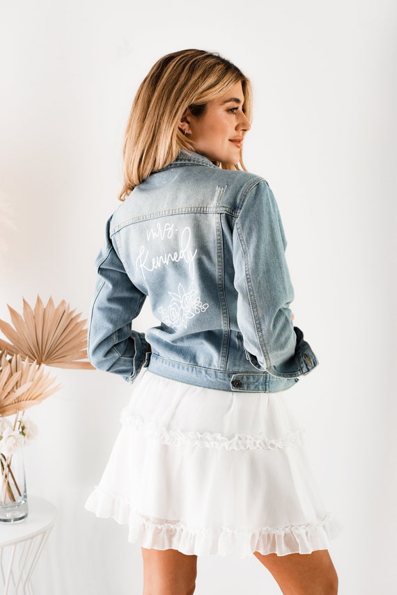 Denim Jacket Women Custom Jean Jacket 