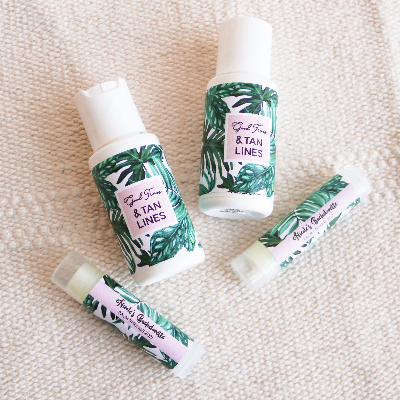 Beach Wedding Favors Tropical Bridal Shower Favors Palm Leaf Etsy