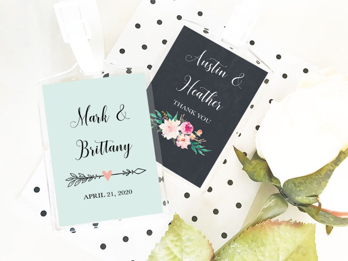 Luggage Tag Wedding Favors Luggage Tag Favors Wedding Favors Etsy