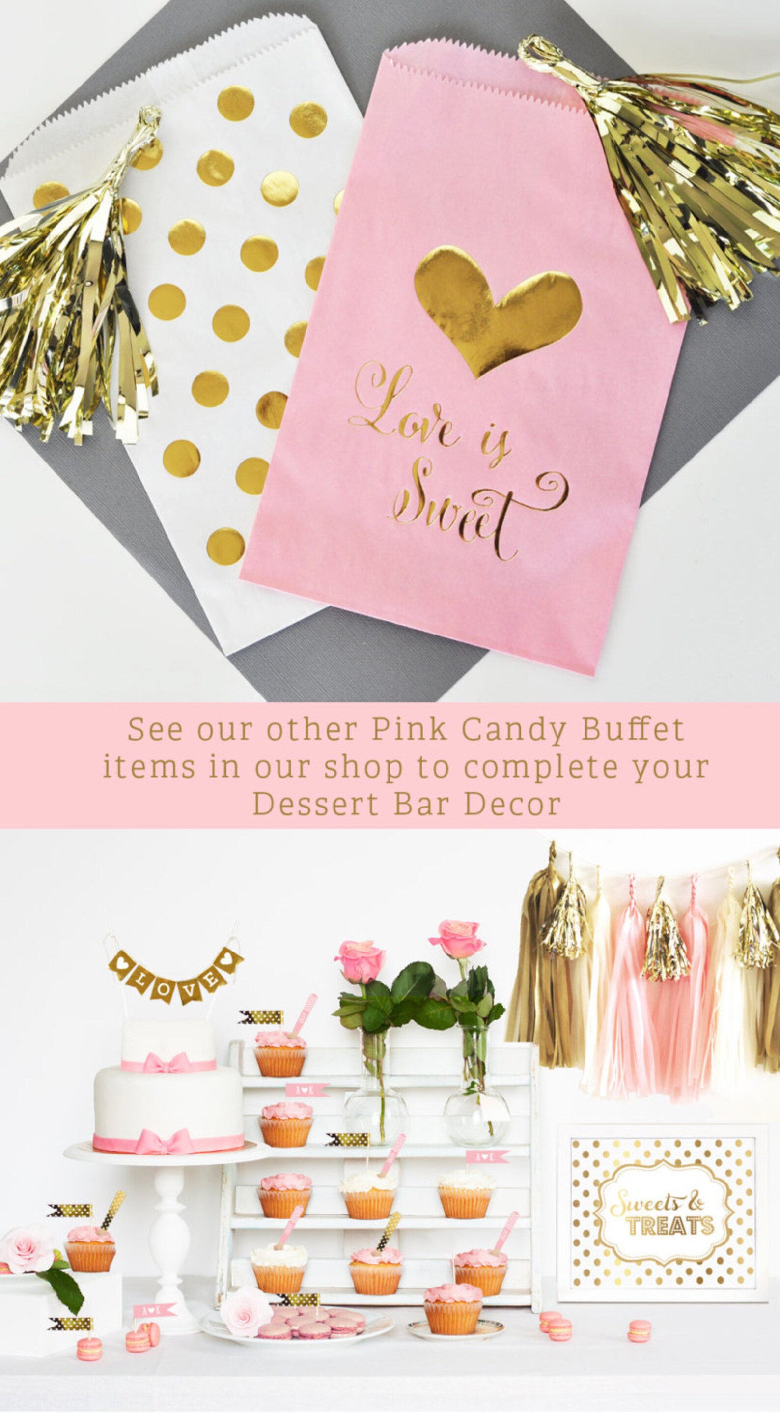 Paper Candy Bags Wedding Favor Candy Bags Wedding Candy Etsy