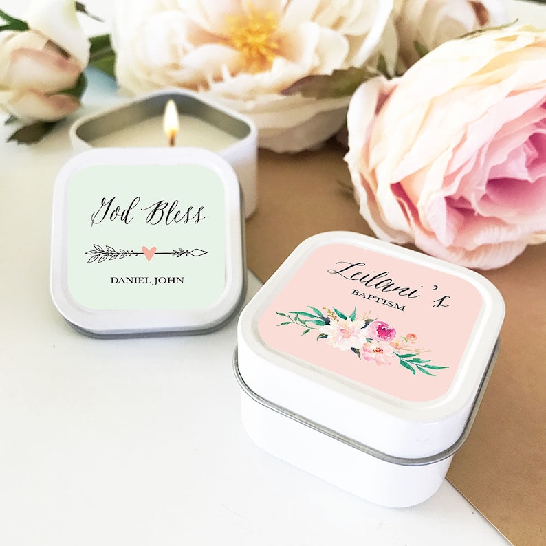 Baptism Favors Girl Christening Favors Baptism Favors for Boys Etsy