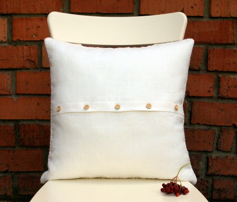 OffWhite Cable Knit Pillow Cover. 18x18 inches 45x45 cm Etsy