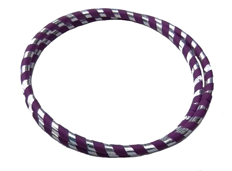 Adult 1.5 lb. Hula Hoop Purple Weighted Fitness Dance Workout Exercise Beginner Sm 36 Med 38 Lrg 40 inches. Get Your Middle Little Bild 4