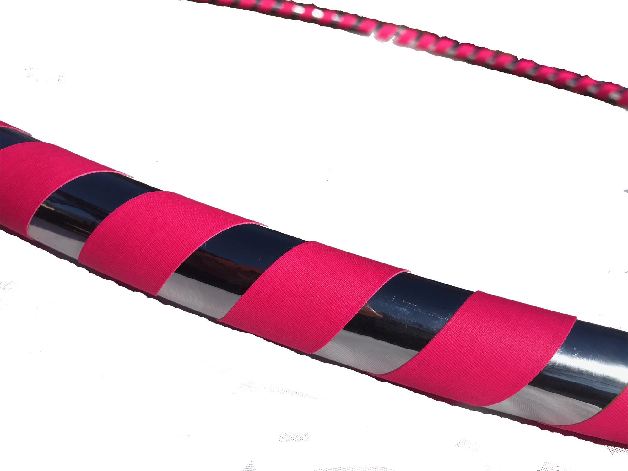 Adult 1 lb Weighted Hula Hoop - Small 36 - med 38 or large 40 for Fitness Dance Workouts Fun-folds for Travel choose color & size -USA made!