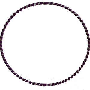 Adult 1.5 lb. Hula Hoop Purple Weighted Fitness Dance Workout Exercise Beginner Sm 36 Med 38 Lrg 40 inches. Get Your Middle Little Bild 3