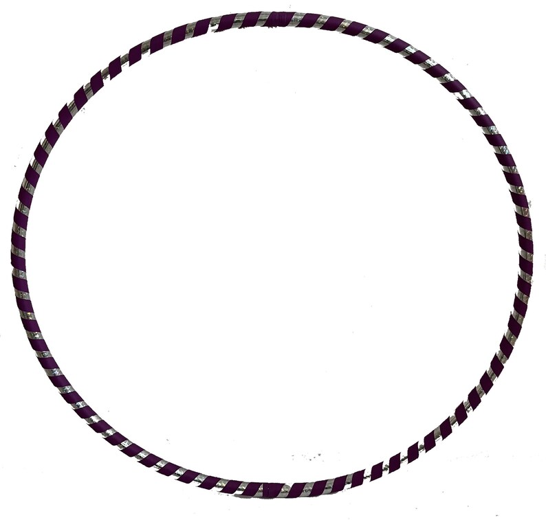 Adult 1.5 lb. Hula Hoop Purple Weighted Fitness Dance Workout Exercise Beginner Sm 36 Med 38 Lrg 40 inches. Get Your Middle Little Bild 3