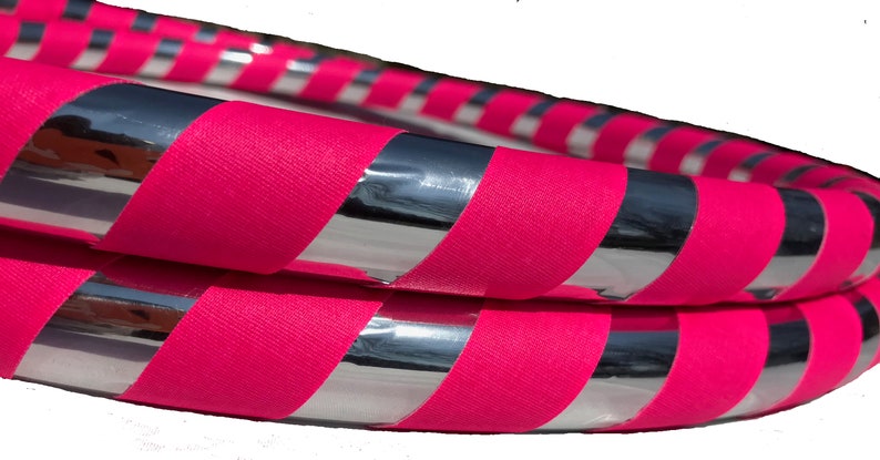 Adult 1.5 LBS Weighted Beginner Hula Hoop Fun Dance Fitness USA made choose color & size sm 36, med 38 or large 40 Get Your Middle Little Pink