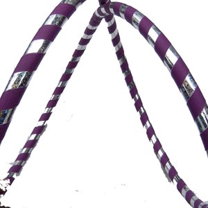 Adult 1.5 lb. Hula Hoop Purple Weighted Fitness Dance Workout Exercise Beginner Sm 36 Med 38 Lrg 40 inches. Get Your Middle Little Bild 5