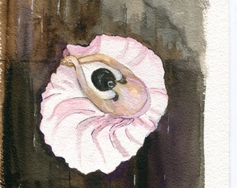 Dance Dance ballet ballerina tutu art gifts painting watercolor pink children&#39;s birthday home decor