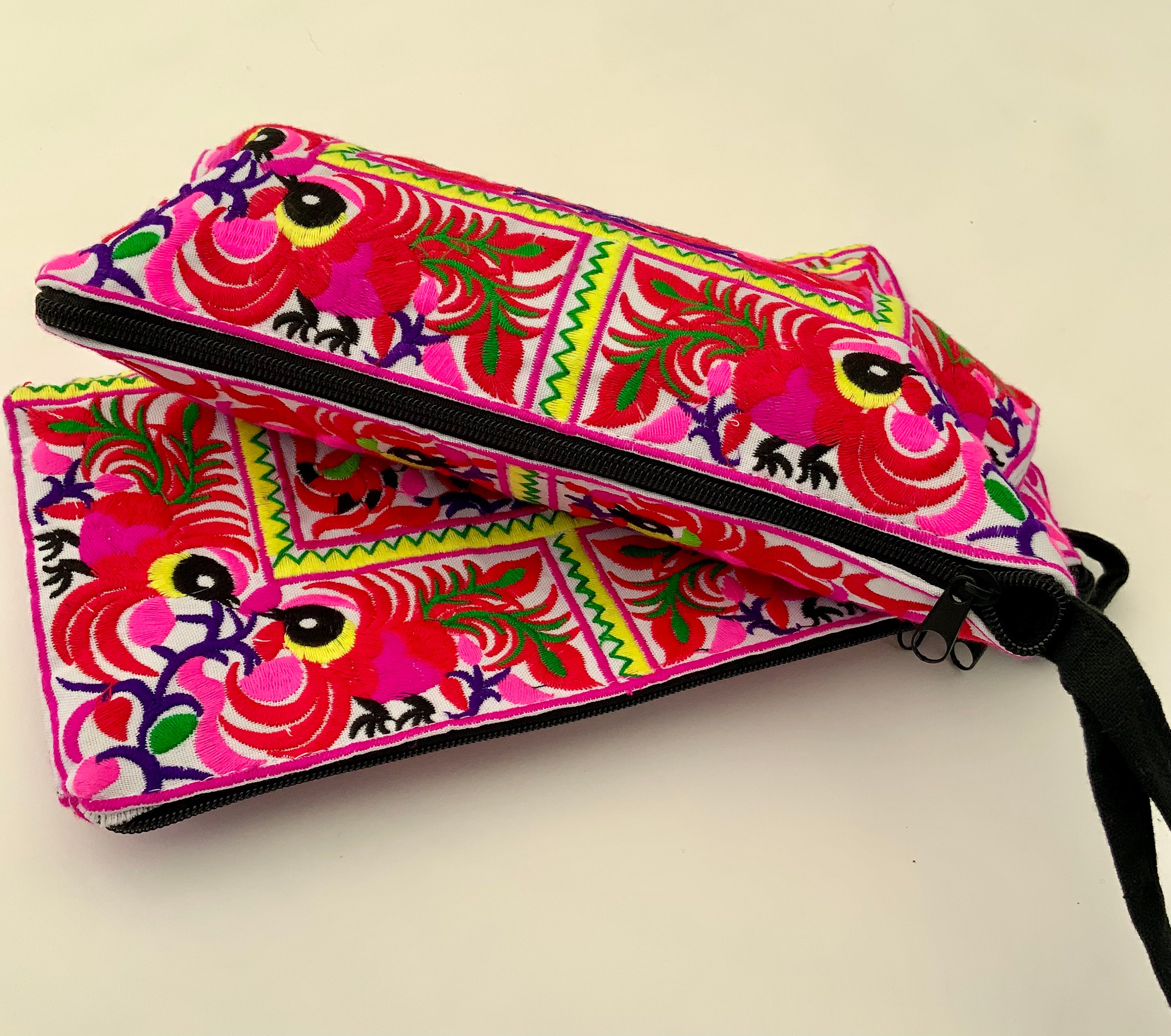 Colourful clutch bags deals