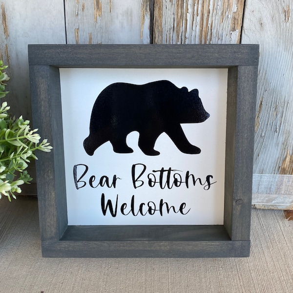 Bear Bathroom Decor Etsy