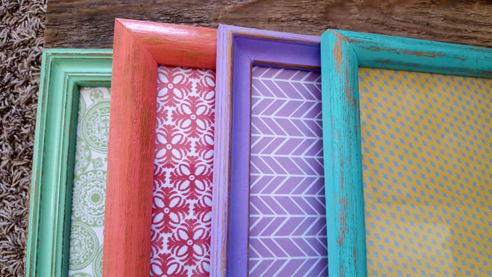 8x10 Distressed Frames set of 4 Etsy