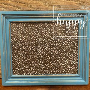 Turquoise 8x10 Distressed Frame image 2