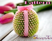 PDF Pattern- Easter egg (crochet beaded)