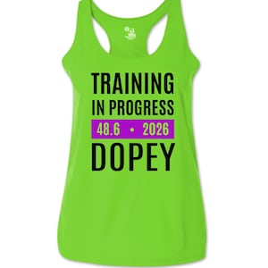 DOPEY Running Tank, Dopey Training Tank, Dopey Challenge Tank, Dopey In Training, Run Dopey, Perfect Dopey