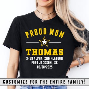 Boot Camp Abschluss-Hemd, personalisierte Bootcamp Familien-Tag-Hemd, benutzerdefinierte Bootcamp-Abschluss-Hemd, Armee Bootcamp-Abschluss-Hemd, ROTC
