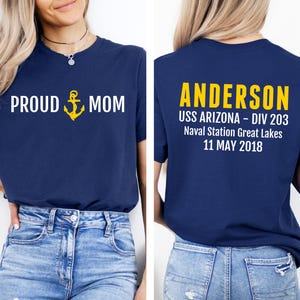 PIR Family Shirts, Personalized Boot Camp Graduation Shirt, Family Basic Training Graduation, Family Day Shirt, Family Shirts for Navy PIR