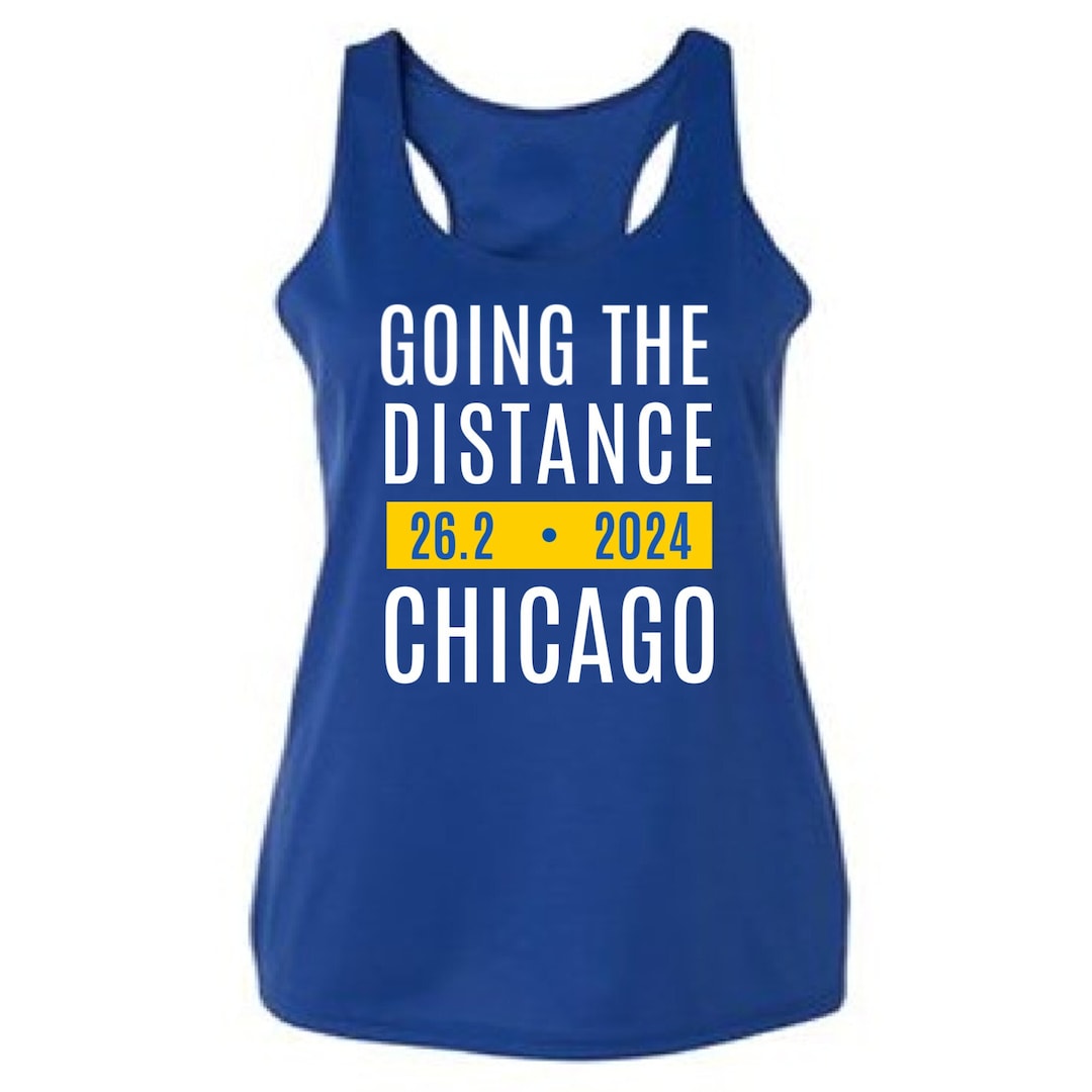 Chicago Running Singlet 2024 GOING THE DISTANCE Chicago Etsy