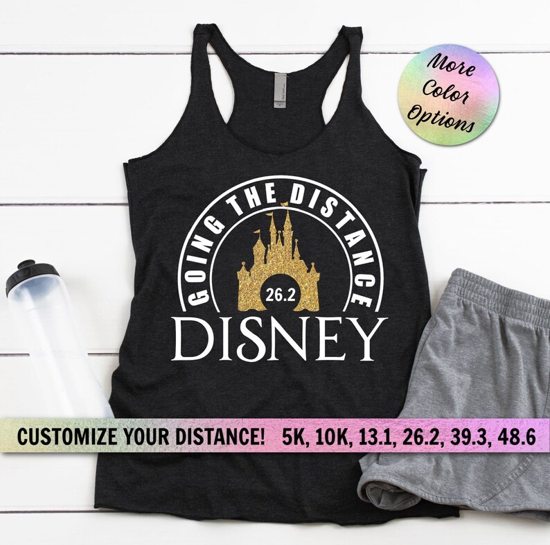 Disney Marathon Shirt GOING THE DISTANCE™ Disney Running Etsy