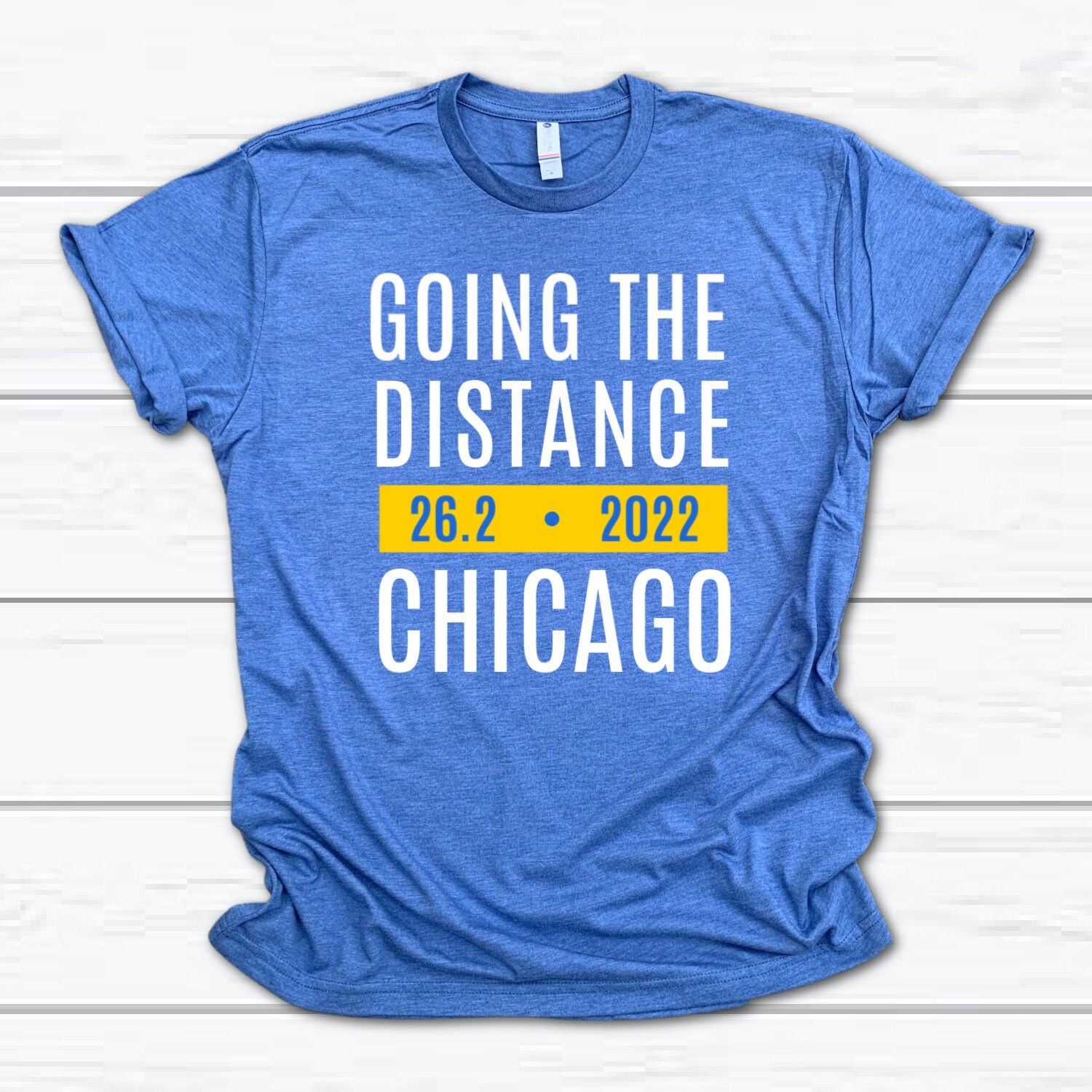 Chicago Marathon Shirt GOING THE DISTANCE Chicago 2022 Run Etsy
