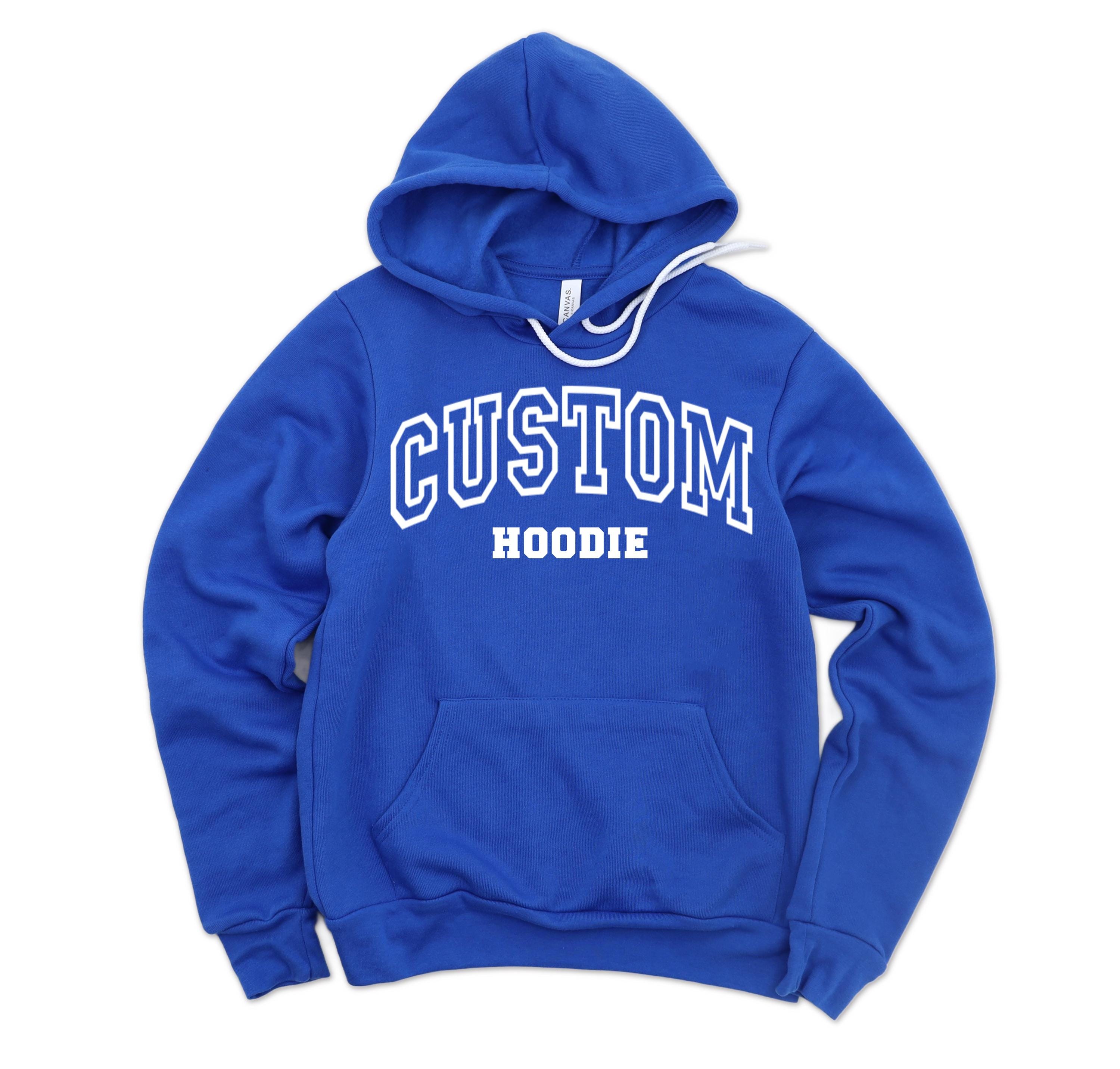 Kolumbien Individual Cheap Custom Hoodies No Minimum Order Bella