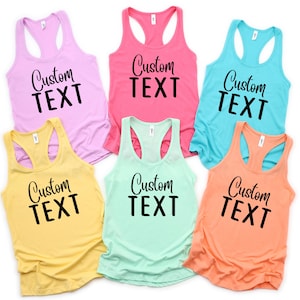 Custom Tank Top, Girls Weekend Tank, Girls Trip Tank Top, Bachelorette Top, Group Tank Tops, Workout Tank, Running Tank, Gym Tank Top