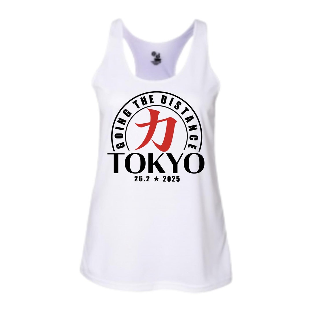 2025 TOKYO Running Singlet, Going the Distance Tokyo, Run