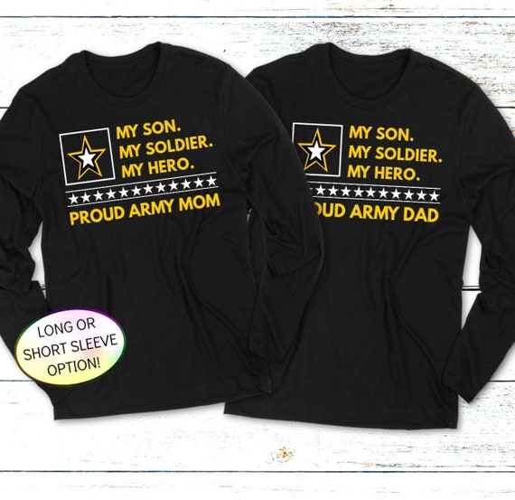 Proud Army Mom Shirt My Son My Soldier 