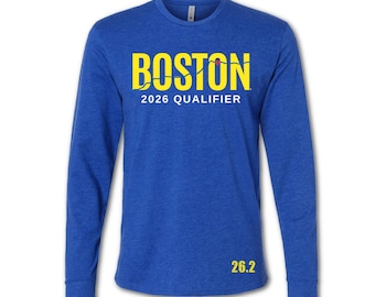 Boston Qualifier Shirt. Boston 2026, Marathon Training & Race Day Apparel, Boston Running Shirt, BQ Shirt