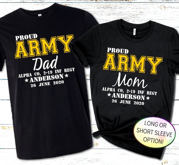 Army Boot Camp Graduation Shirt Proud 