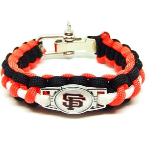 San Francisco Giants Paracord Bracelet