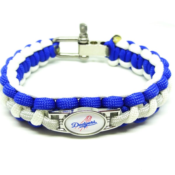 Los Angeles Dodgers Paracord Bracelet