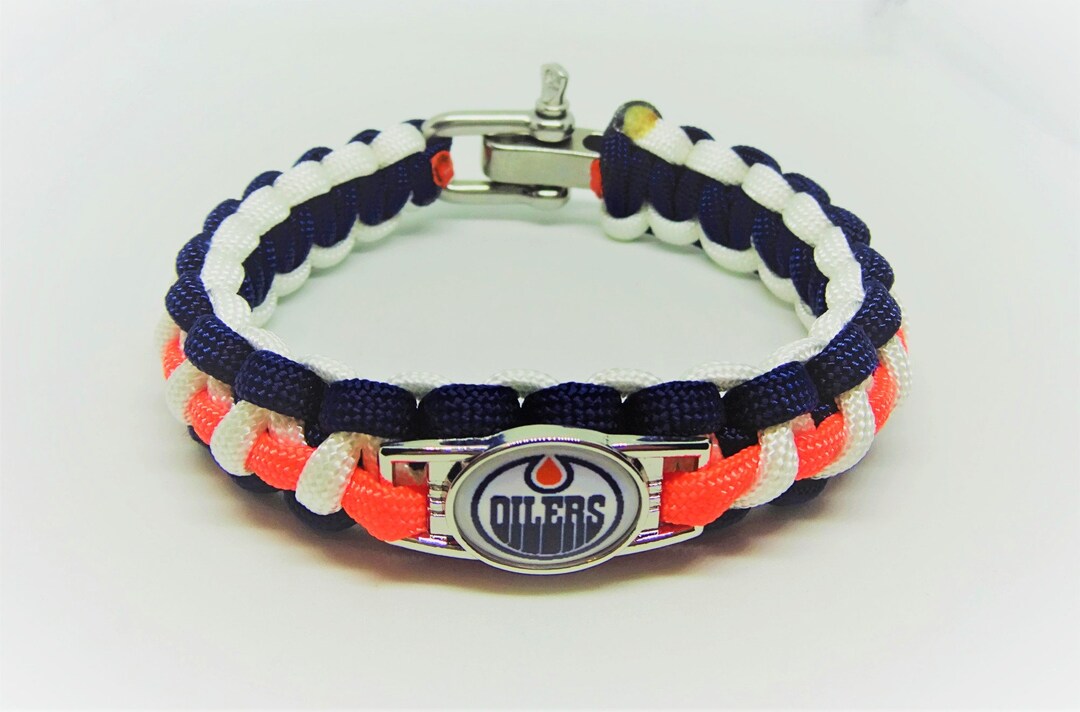 Edmonton Oilers Paracord Bracelet Etsy