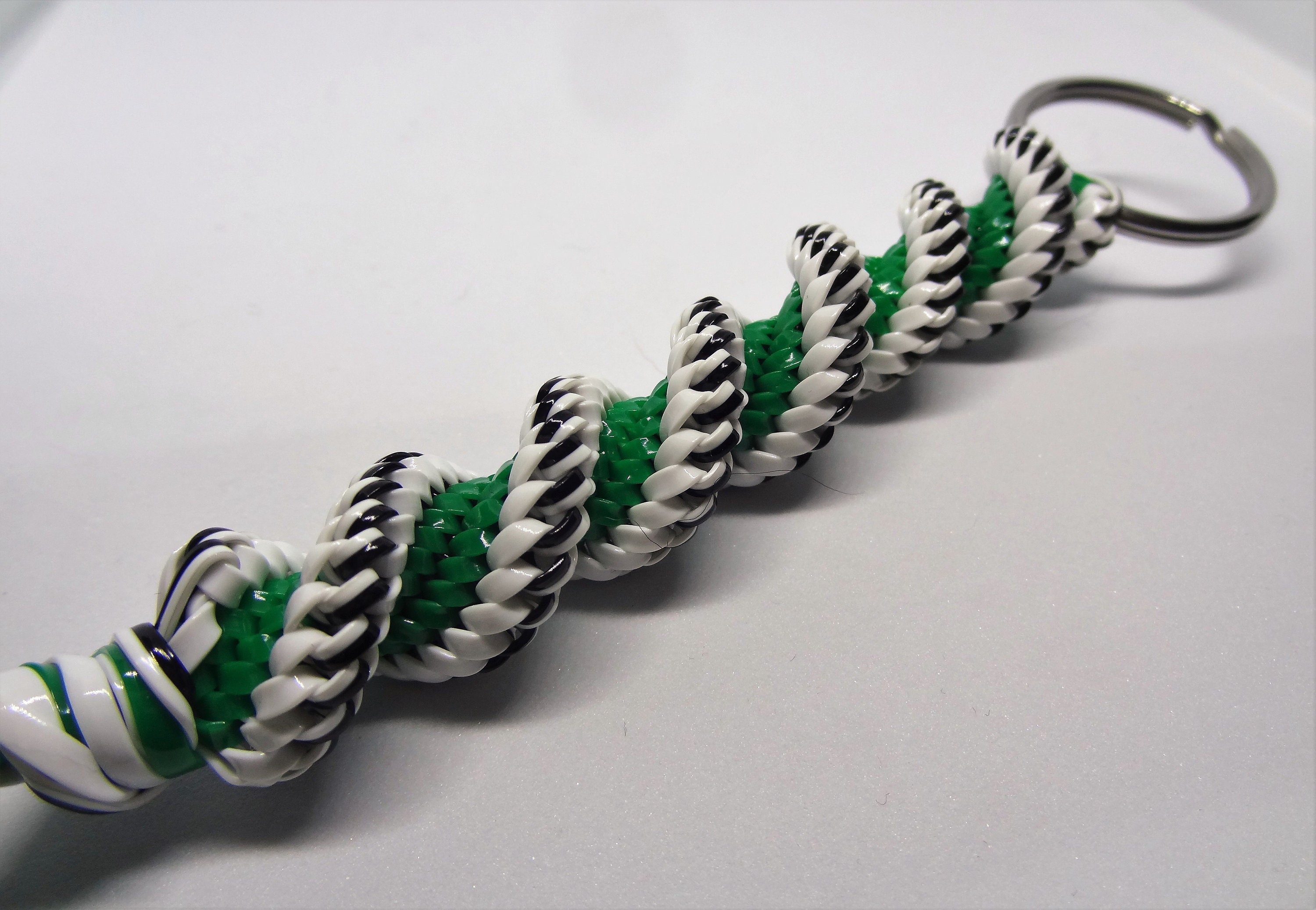 5 String Plastic Lace Keychain Etsy