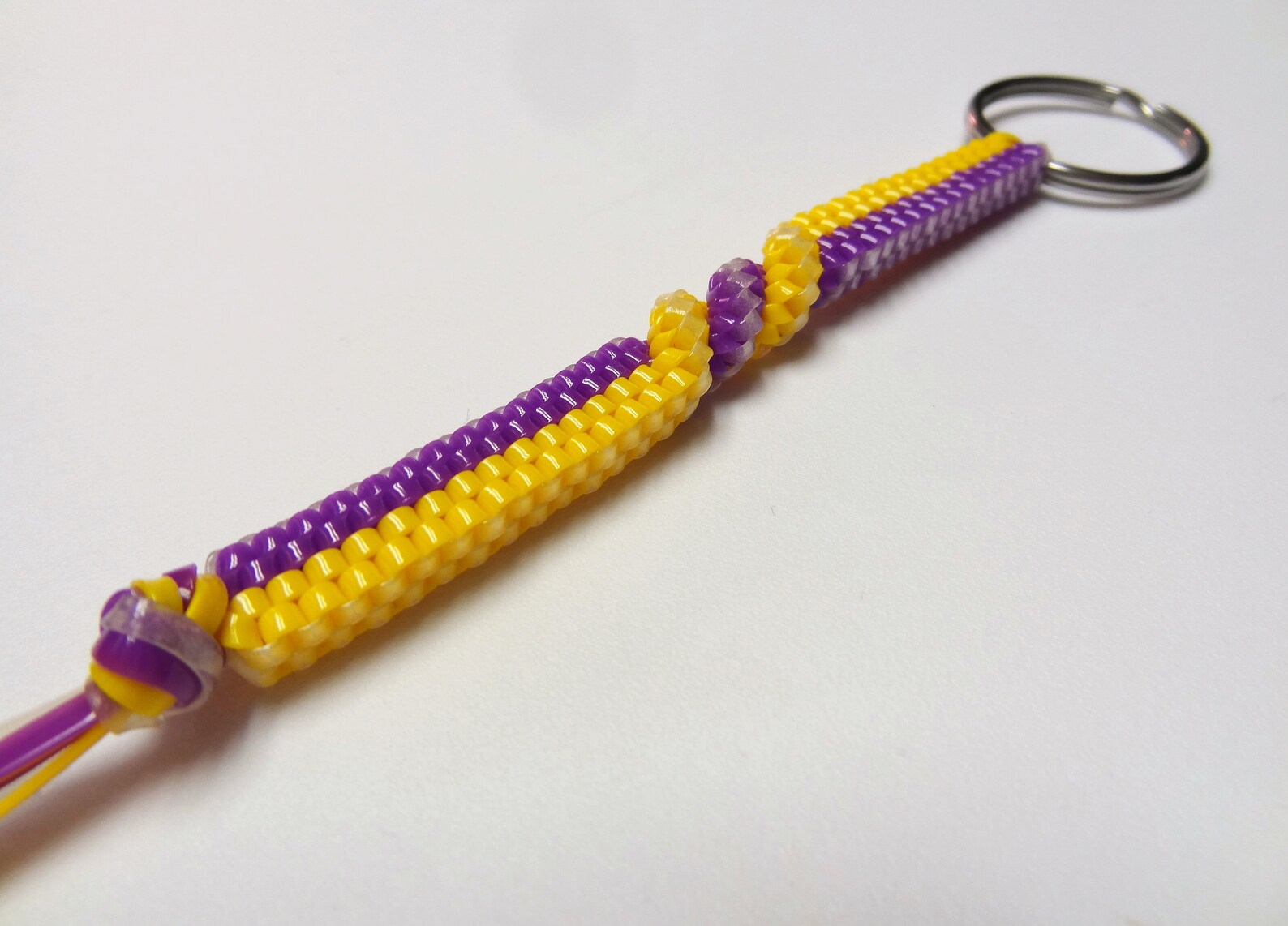 3 String Plastic Lace Keychains Etsy