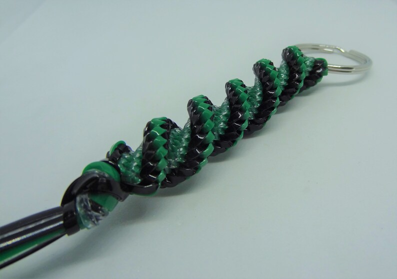 5 String Plastic Lace Keychain Etsy