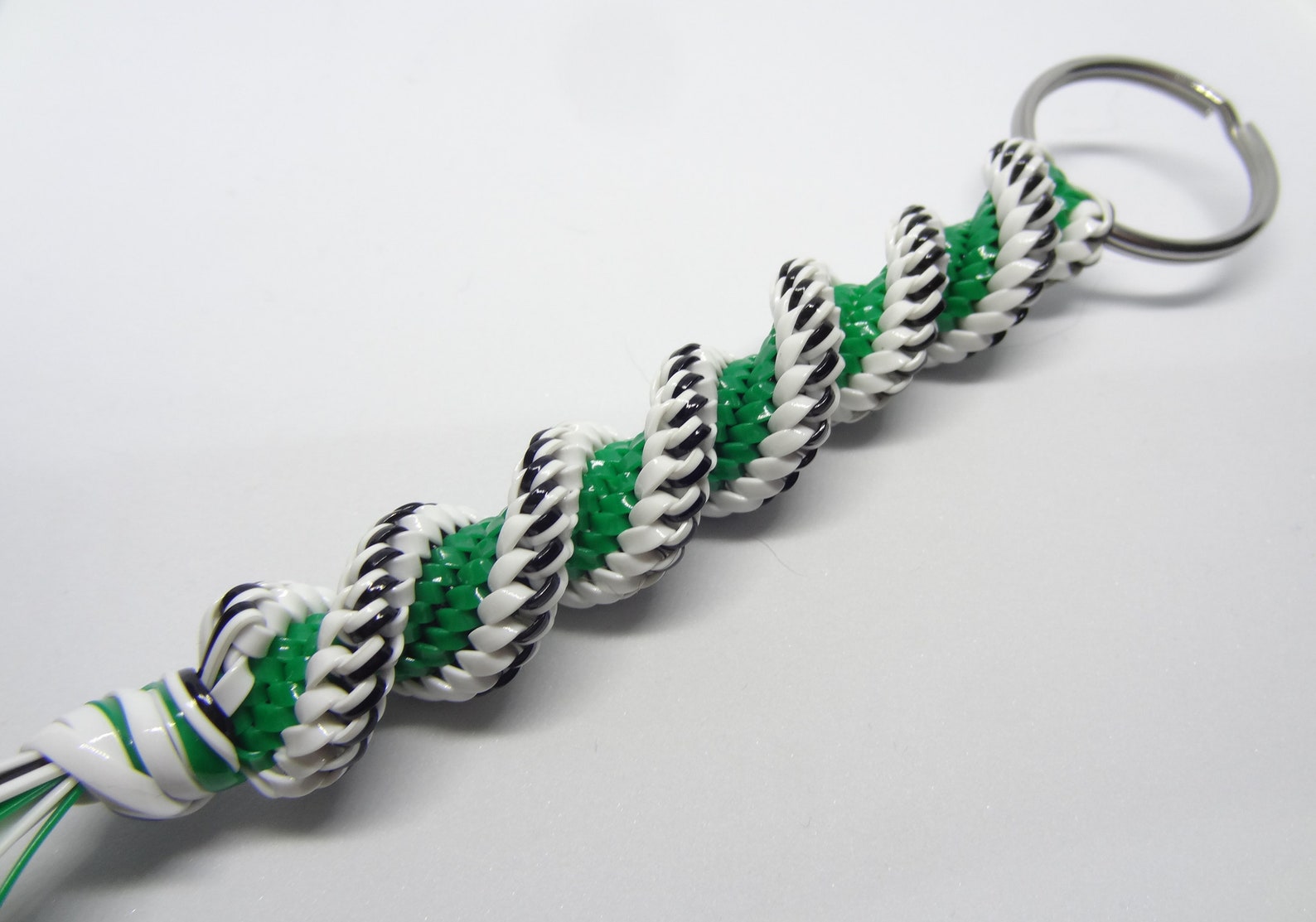 5 String Plastic Lace Keychain Etsy