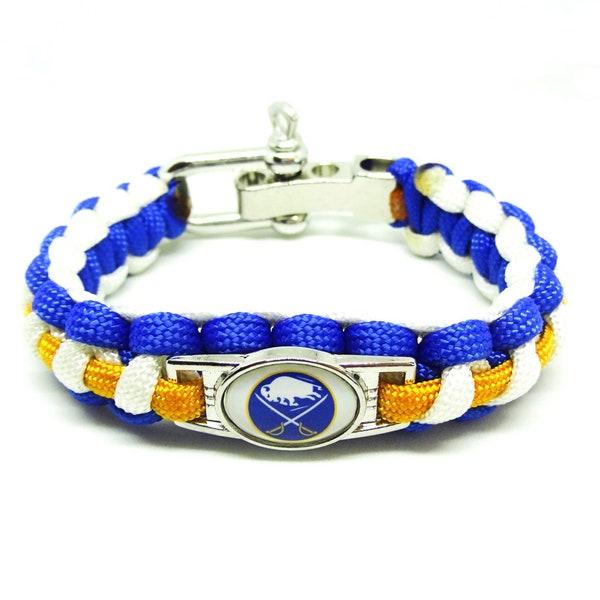 Buffalo Sabres Paracord Bracelet