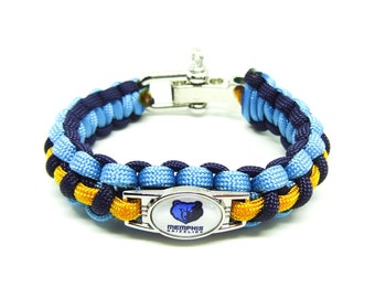Memphis Grizzlies Paracord Bracelet